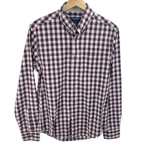 American Eagle Outfitters AE AEO plaid checkered men’s button up casual shirt pr